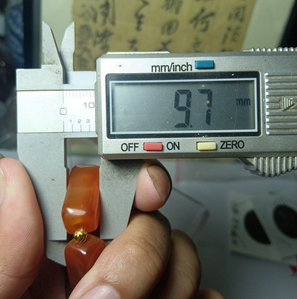 古玩玉器天然紅瑪瑙珠串拍賣，當前價格238元