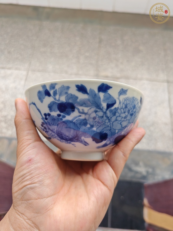 古玩陶瓷青花碗真品鑒賞圖