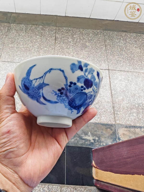 古玩陶瓷青花碗真品鑒賞圖
