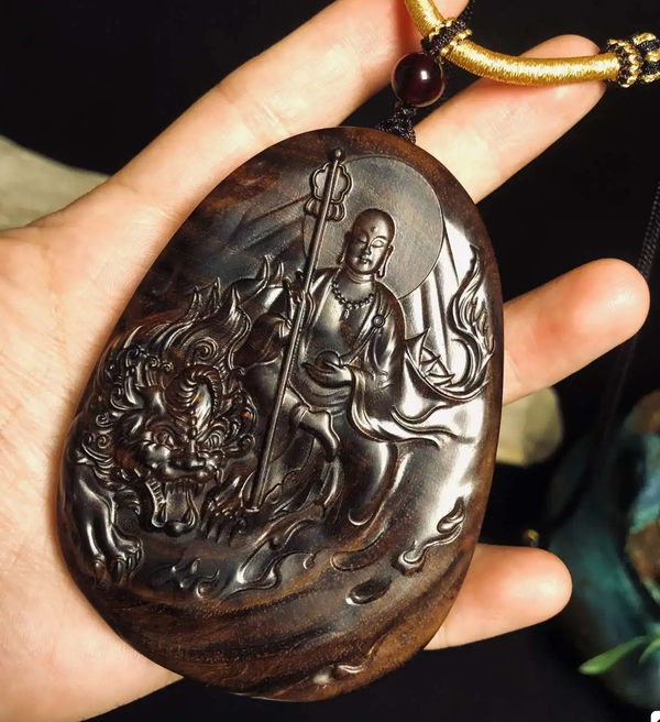 古玩雜項黃花梨（降香黃檀）紫油梨吊牌拍賣，當前價格688元