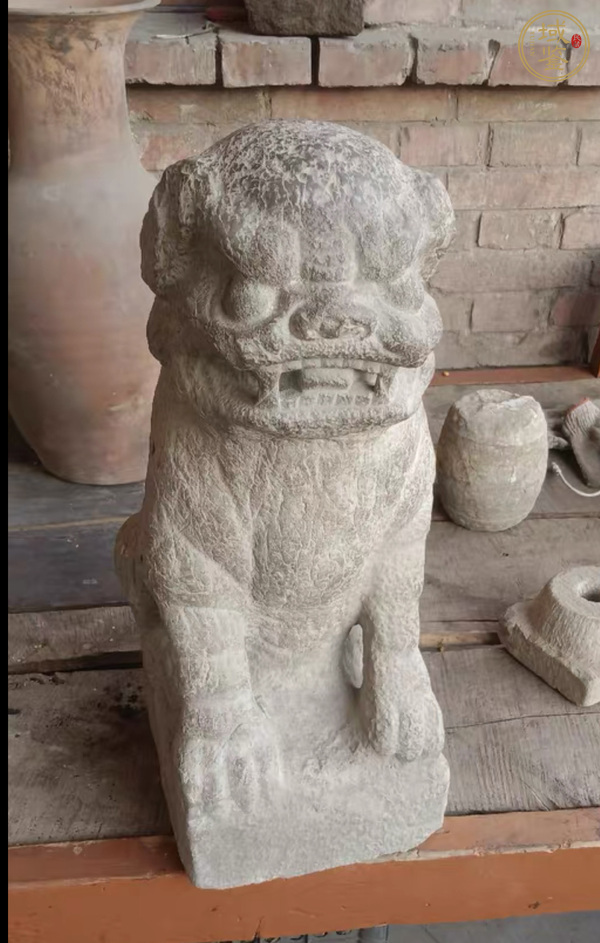 古玩獅子擺件真品鑒賞圖