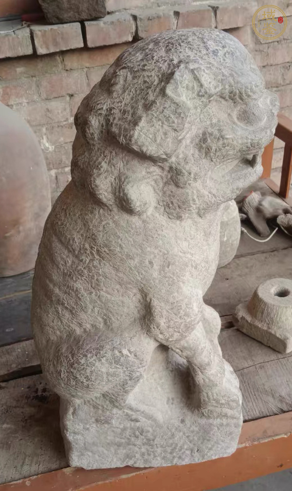古玩雜項獅子擺件真品鑒賞圖