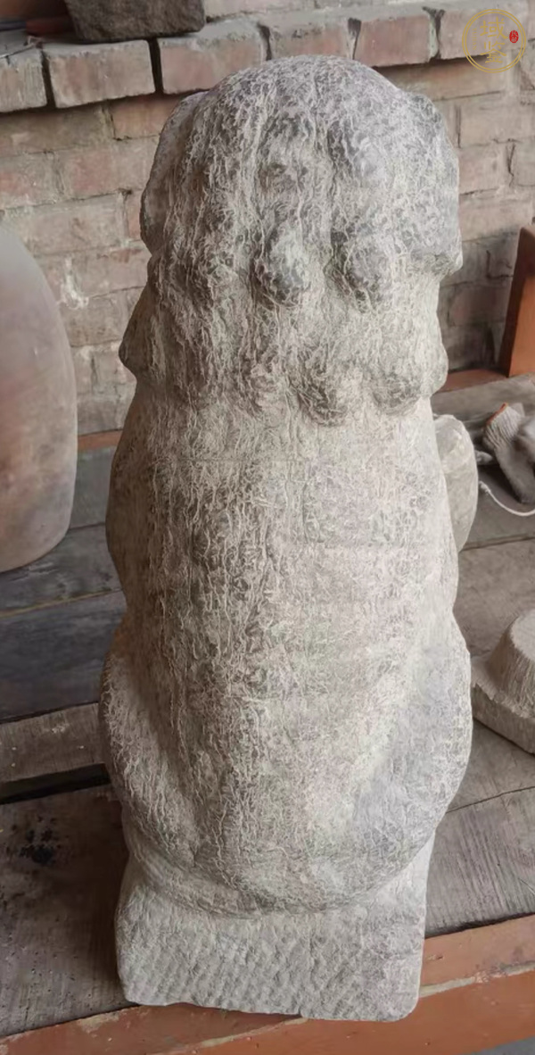 古玩雜項獅子擺件真品鑒賞圖