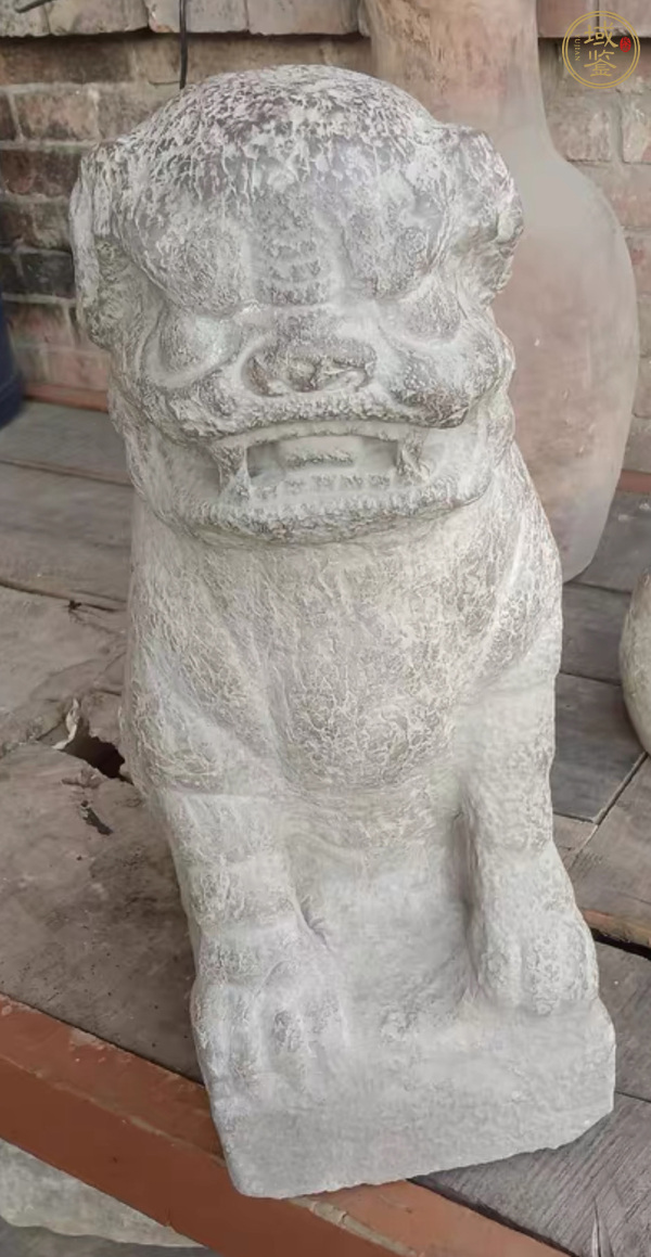 古玩雜項獅子擺件真品鑒賞圖