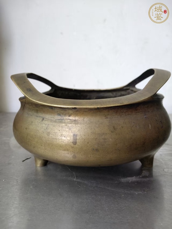 古玩鳳眼爐真品鑒賞圖