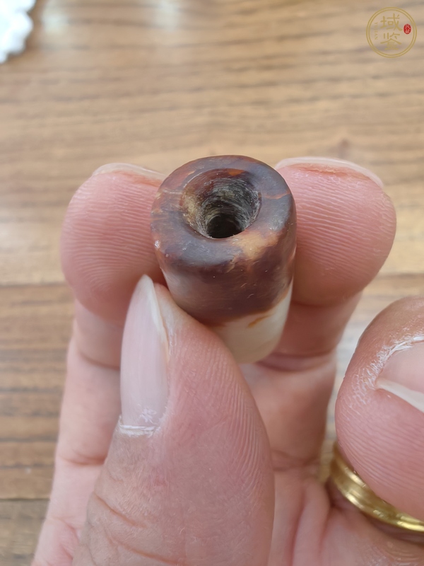 古玩玉器仿古玉勒子真品鑒賞圖