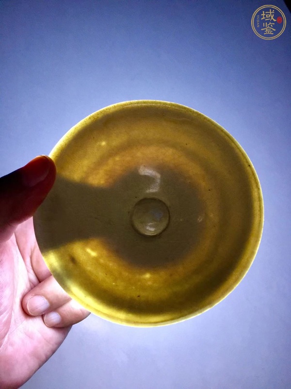 古玩陶瓷青白釉斗笠盞真品鑒賞圖