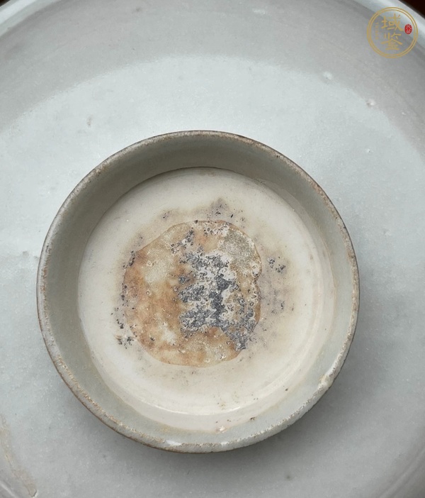 古玩陶瓷青白釉高足盤真品鑒賞圖