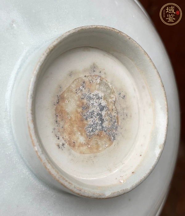 古玩陶瓷青白釉高足盤真品鑒賞圖
