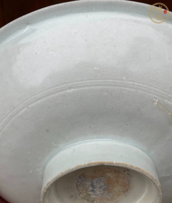 古玩陶瓷青白釉高足盤真品鑒賞圖
