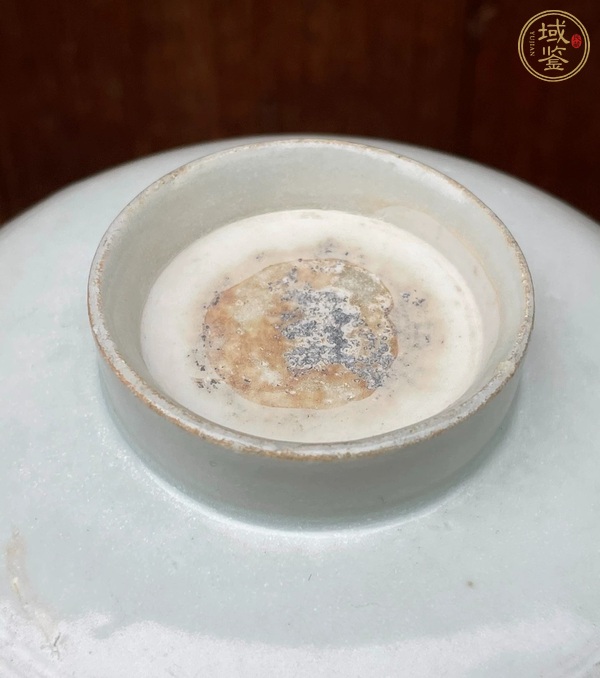 古玩陶瓷青白釉高足盤真品鑒賞圖