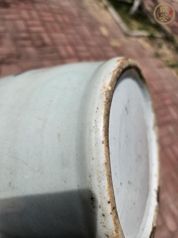 古玩陶瓷青花福壽紋雙耳瓶真品鑒賞圖