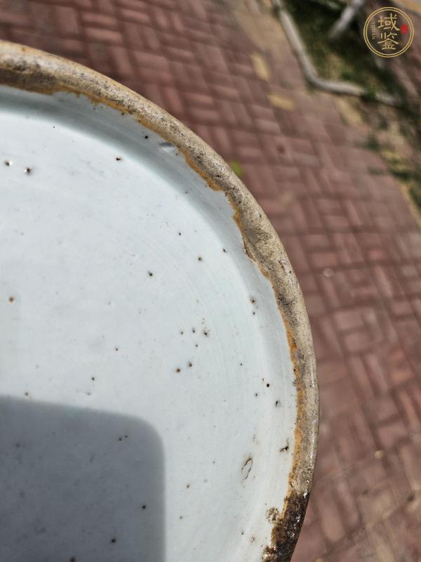 古玩陶瓷青花福壽紋雙耳瓶真品鑒賞圖