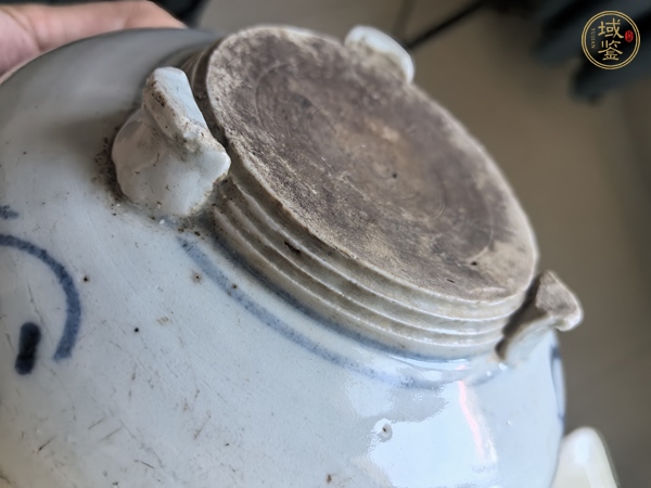 古玩陶瓷青花香爐真品鑒賞圖