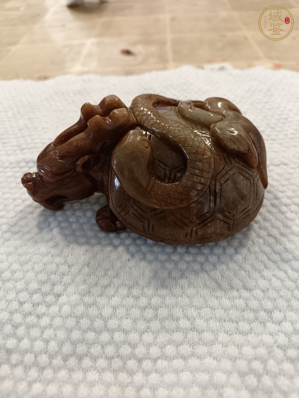 古玩仿古做舊玉龍型件真品鑒賞圖