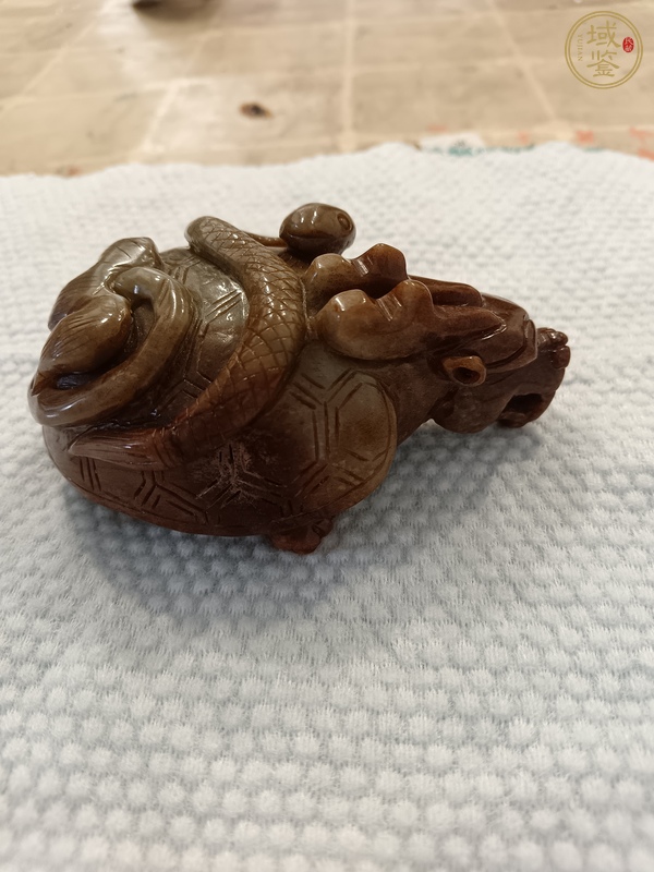 古玩玉器仿古做舊玉龍型件真品鑒賞圖