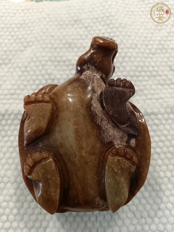 古玩玉器仿古做舊玉龍型件真品鑒賞圖