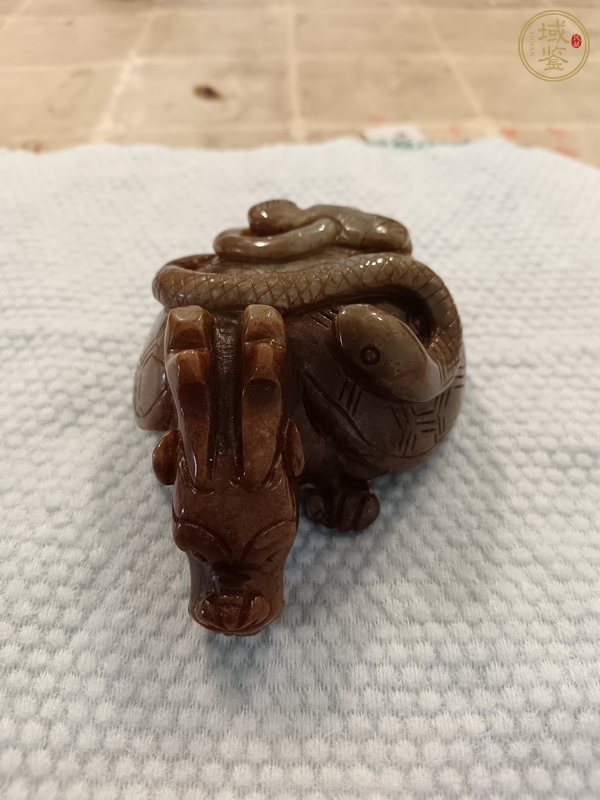 古玩玉器仿古做舊玉龍型件真品鑒賞圖