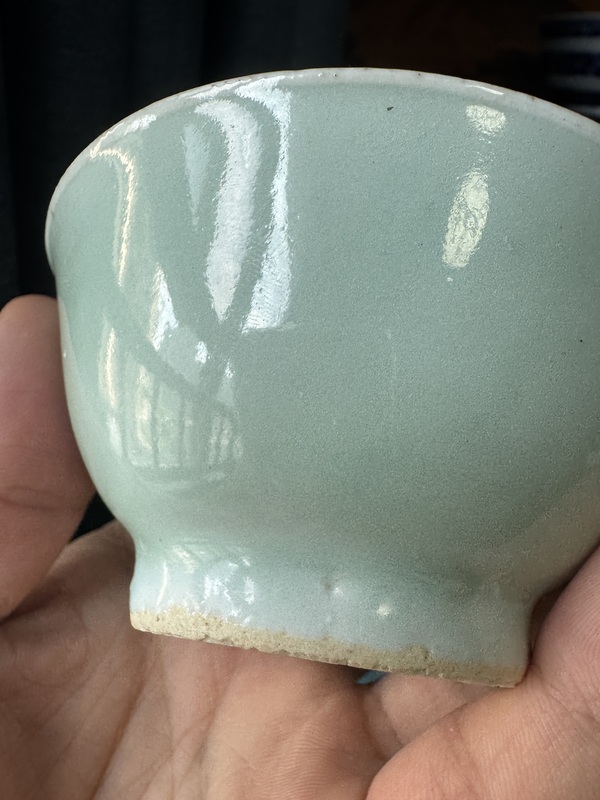 古玩陶瓷青花八卦紋茶碗拍賣,當(dāng)前價(jià)格2500元