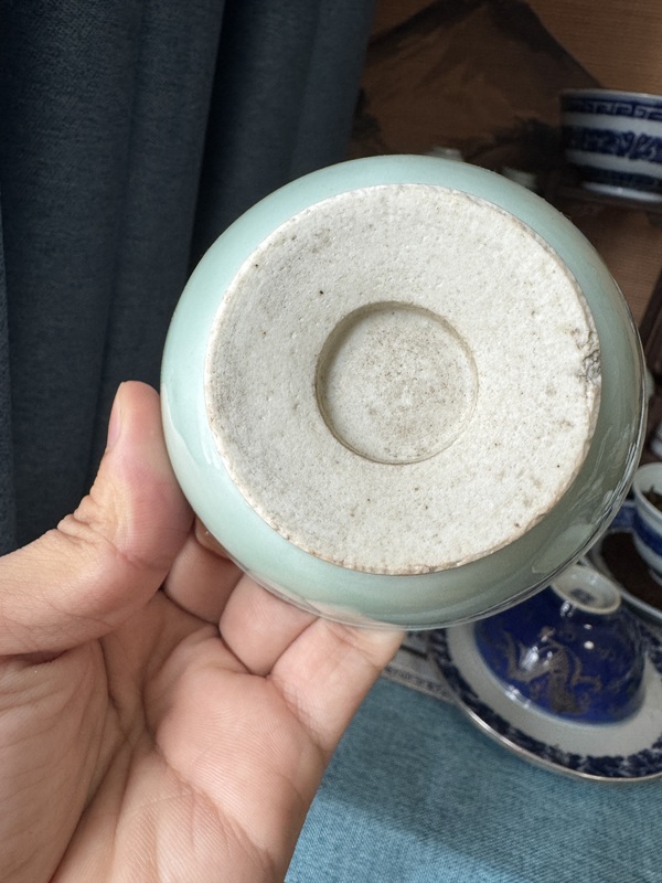 古玩陶瓷青花八卦紋茶碗拍賣,當(dāng)前價(jià)格2500元