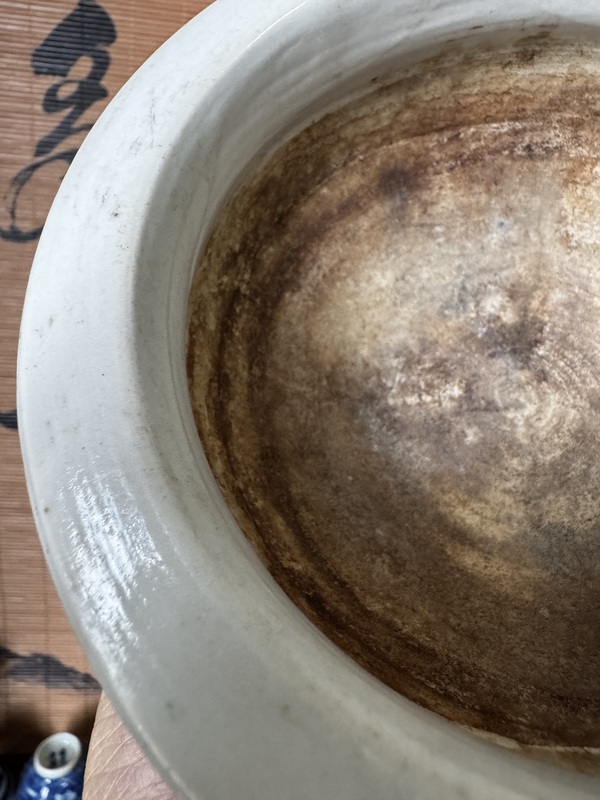 古玩陶瓷青花夔龍紋香爐拍賣，當前價格700元