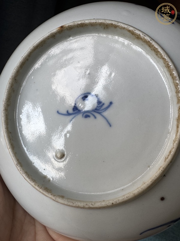 古玩陶瓷青花團龍紋盤真品鑒賞圖