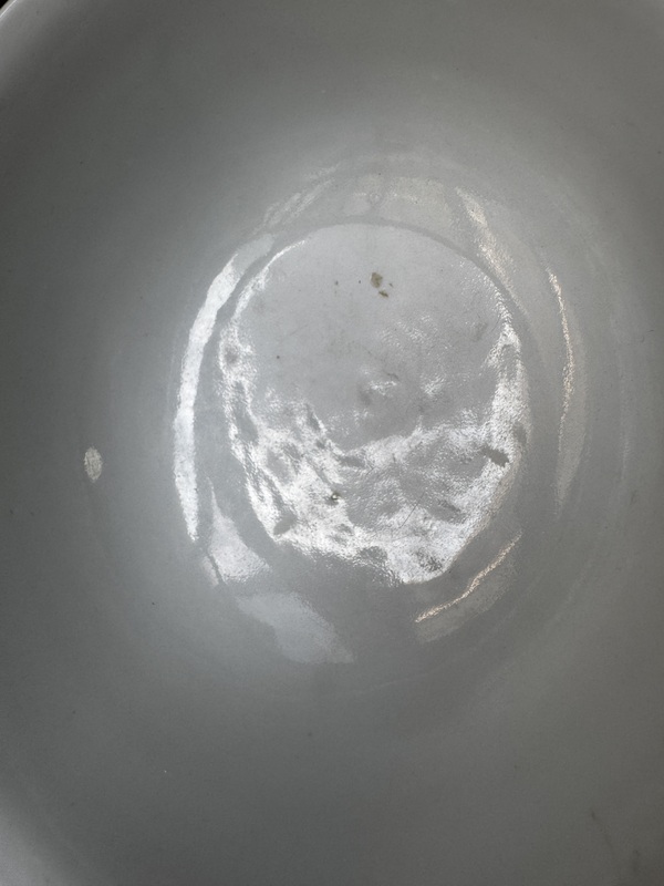 古玩陶瓷青花夔龍紋茶碗拍賣，當前價格800元