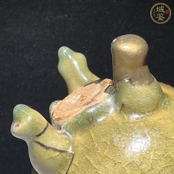 古玩陶瓷龍泉青瓷香爐真品鑒賞圖