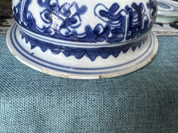 古玩陶瓷青花夔龍紋香爐拍賣，當前價格700元