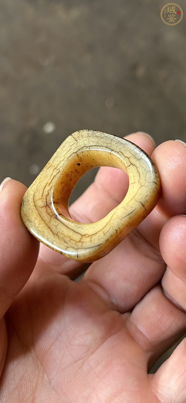 古玩骨環真品鑒賞圖