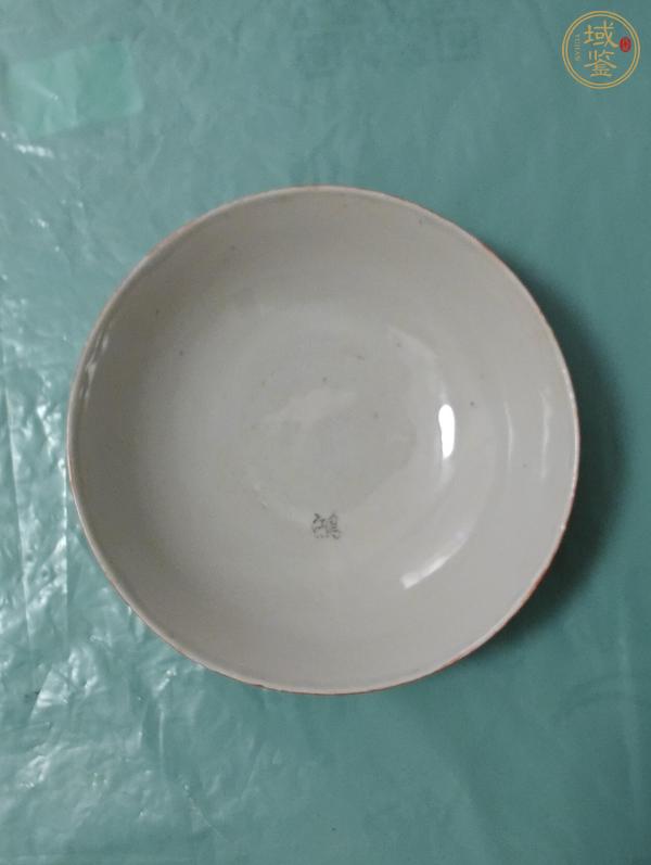 古玩陶瓷珊瑚紅釉碗真品鑒賞圖