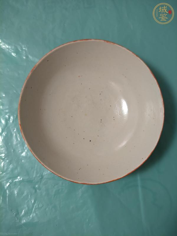 古玩陶瓷珊瑚紅釉碗真品鑒賞圖