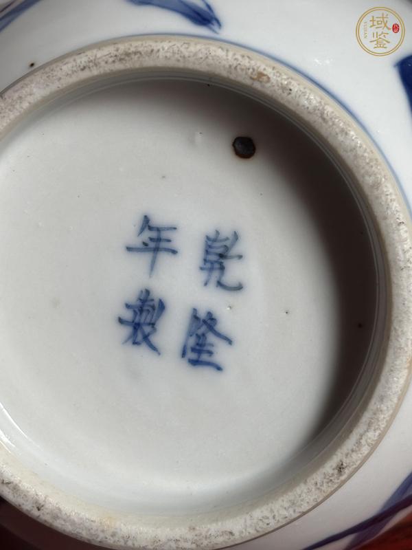 古玩陶瓷青花人物故事膽瓶一對真品鑒賞圖