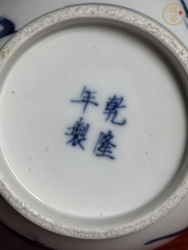 古玩陶瓷青花人物故事膽瓶一對真品鑒賞圖