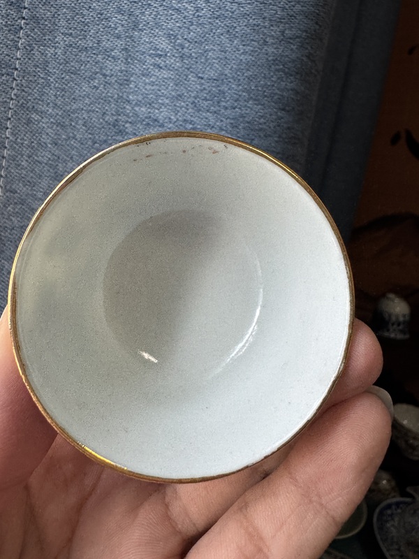 古玩陶瓷粉彩美人如玉茶杯(一對)拍賣,當前價格999元
