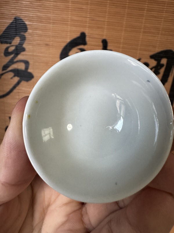 古玩陶瓷粉彩皮球花杯（一對）拍賣，當(dāng)前價(jià)格1000元