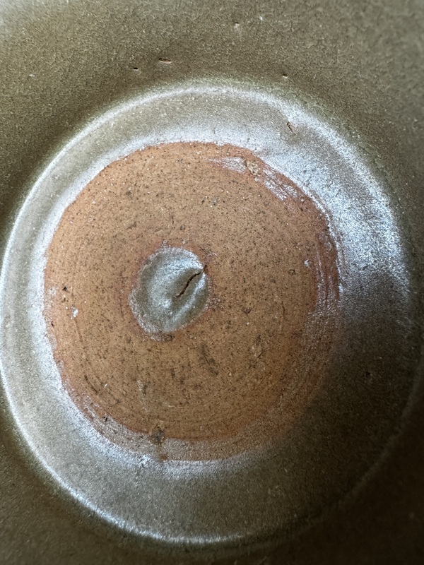 古玩陶瓷龍泉青瓷盤拍賣，當前價格1288元