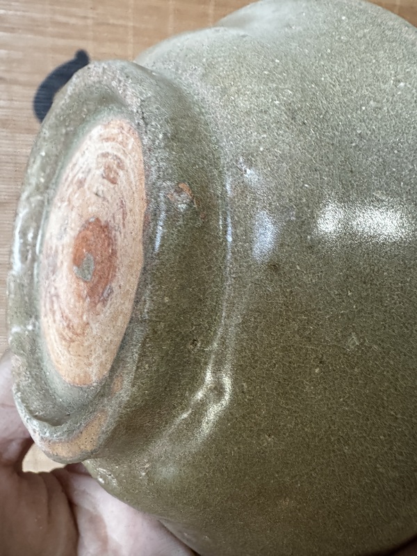 古玩陶瓷龍泉青瓷盤拍賣，當前價格1288元