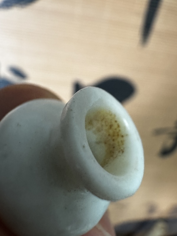 古玩陶瓷德化白瓷罐拍賣，當(dāng)前價(jià)格299元