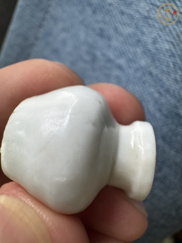 古玩陶瓷德化白瓷罐真品鑒賞圖
