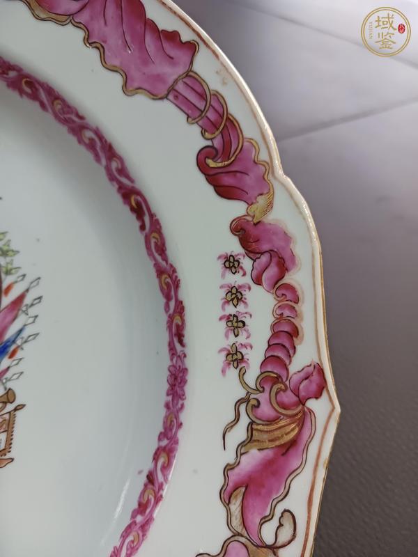 古玩陶瓷徽章瓷盤真品鑒賞圖