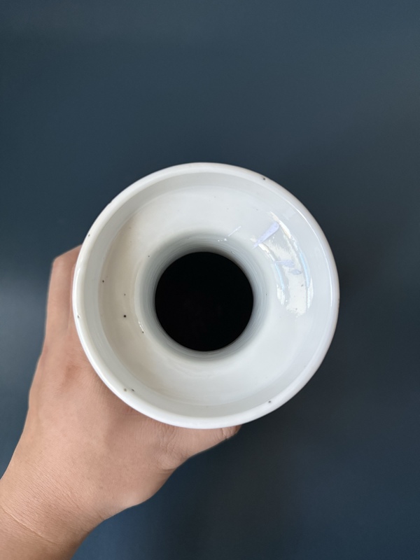 古玩陶瓷清·咸豐廣彩文王訪賢軟棒槌瓶拍賣，當(dāng)前價(jià)格1980元