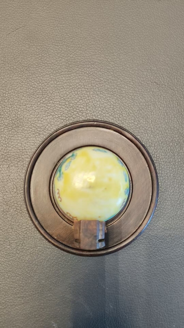 古玩陶瓷民國細路粉彩五爪青龍繡眼鳥食杯拍賣,當前價格750元