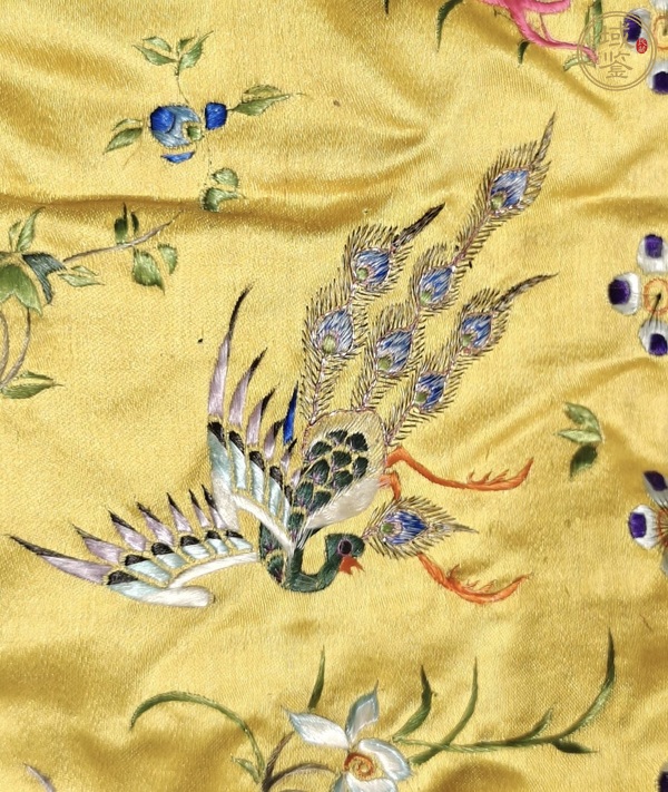 古玩刺繡品真品鑒賞圖