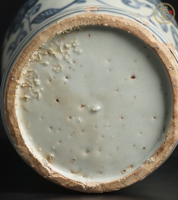 古玩陶瓷青花梅瓶真品鑒賞圖