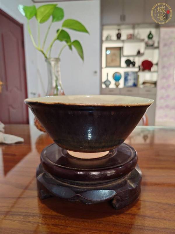 古玩陶瓷元末明初時期磁州窯碗真品鑒賞圖