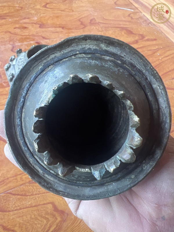 古玩銅器噶當塔真品鑒賞圖