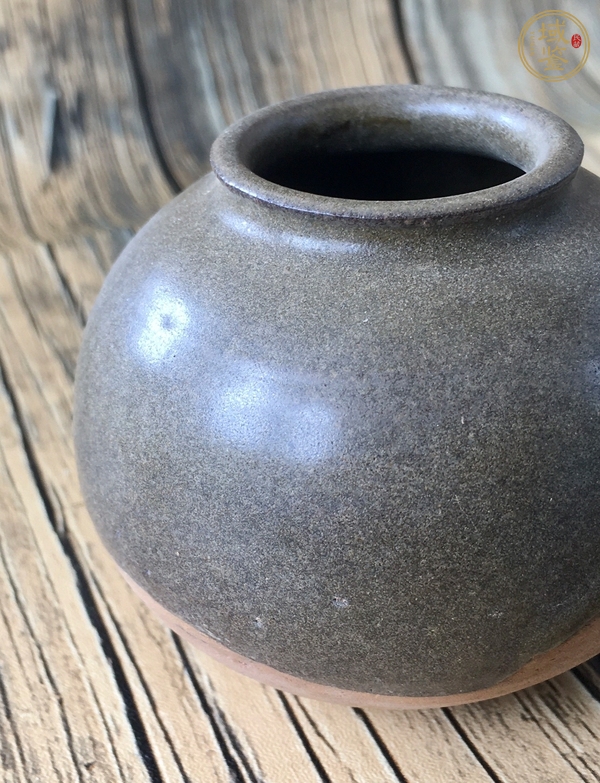 古玩陶瓷洪塘窯茶入真品鑒賞圖