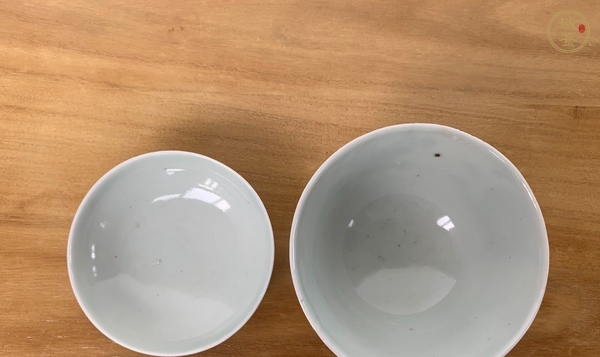 古玩陶瓷青花蓋碗真品鑒賞圖