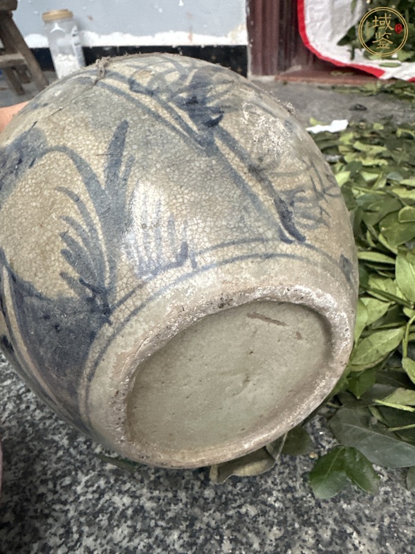 古玩陶瓷青花罐真品鑒賞圖